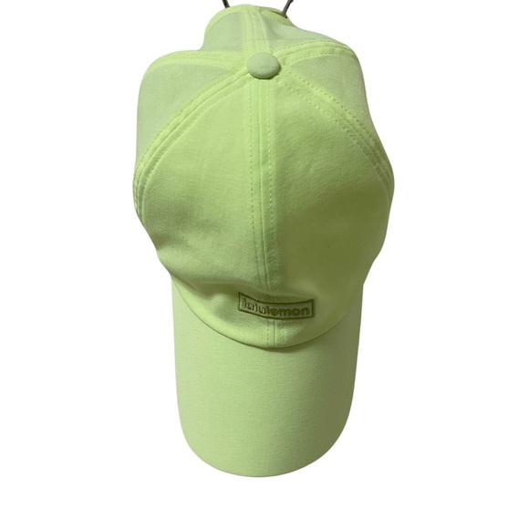 Lululemon Pale Lime Green One Size Fit All Baller Soft Hat - Picture 1 of 6